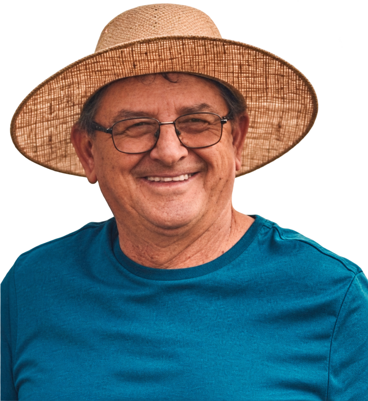 Composição de retrato em uma lavoura ilustrativa
